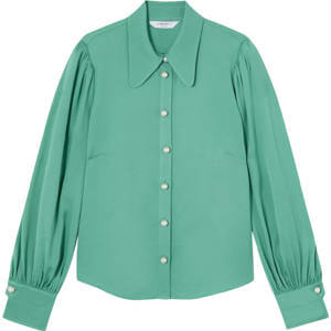 LK Bennett Sonya Satin Crepe Blouse